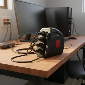 Estabilizador Pc Tv 4 Tomadas Potente 500va Bivolt 110v/220v